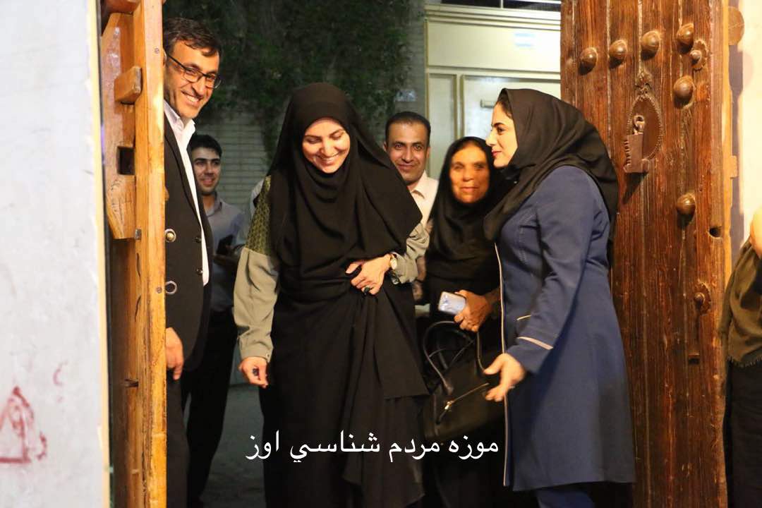 بازدید مقامات استانداری فارس از موزه مردم شناسی اوز