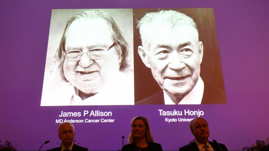 برندگان جایزه نوبل پزشکی 2018 میلادی اعلام شد