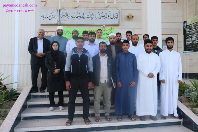 بازدید طلاب مدرسه دینی نخل تقی از دانشگاه آزاد اسلامی اوز