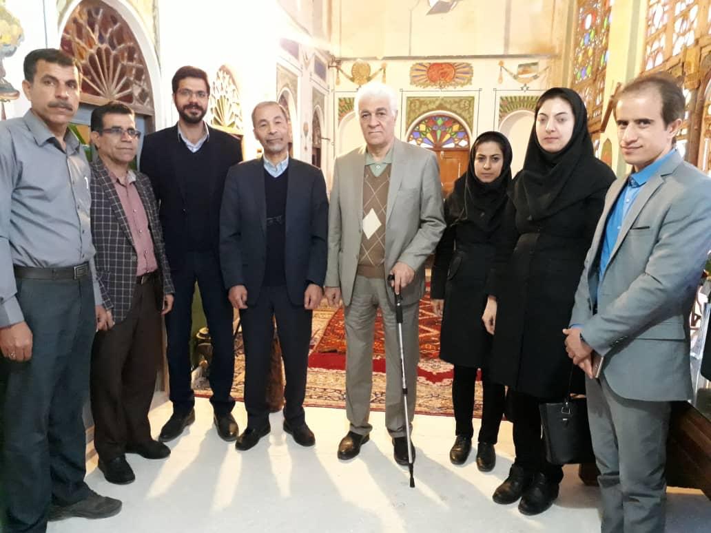 بازدید اعضای هیئت علمی  و اساتید دانشگاه شهید بهشتی تهران از موزه مردم شناسی اوز